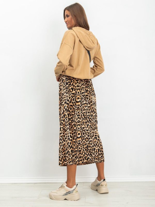 RUE PARIS Black and beige skirt Truth