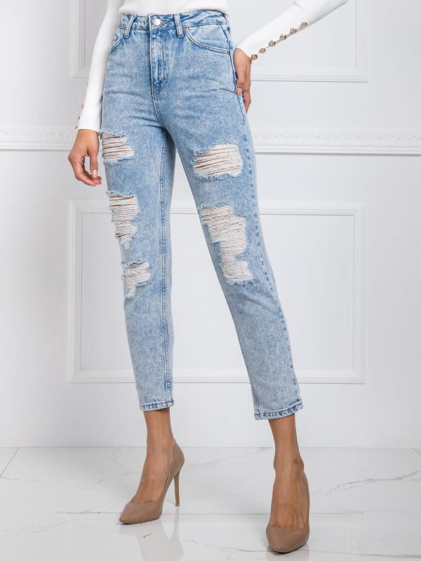 Light blue jeans Crush RUE PARIS