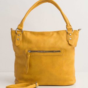 Yellow Soft Women's Bag in Eco Leather