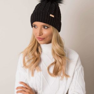 Women's black cap RUE PARIS