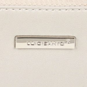 Women's champagne bag made of eco-leather LUIGISANTO