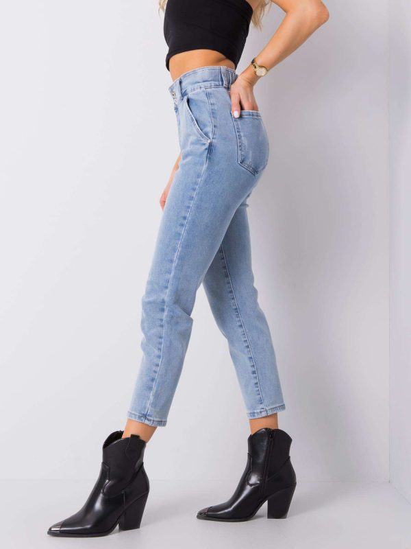 Blue slim jeans by Mandy