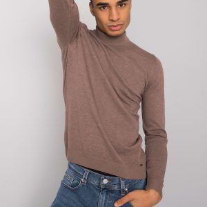 Coffee melange sweater for men Daxton LIWALI