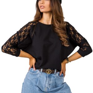 Black blouse Shangri RUE PARIS