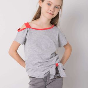 Gray blouse for girls DODO KIDS