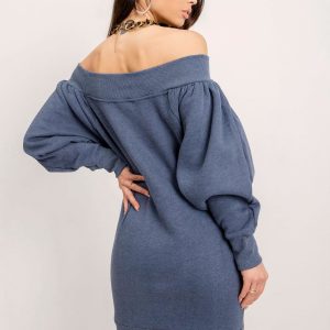 BSL Blue sweatshirt dress