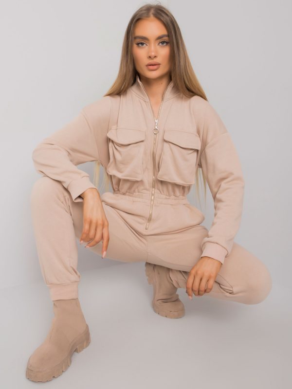 Beige sweatsuit Raena