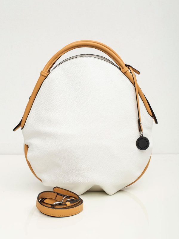 White eco-leather bag