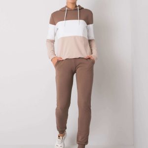 Brown-beige set Evvie