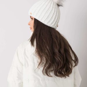 White Women Winter Hat