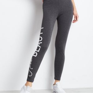 Dark Grey Veteo Leggings