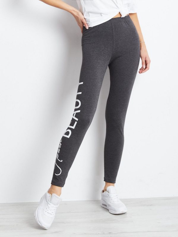 Dark Grey Veteo Leggings