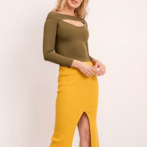 BSL Dark Yellow Skirt