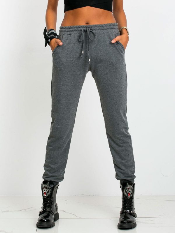 Dark Grey Trousers Faster