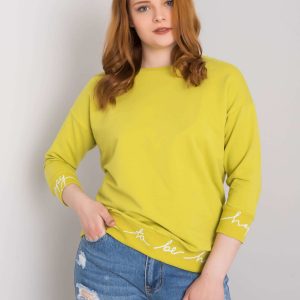 Charliza light green sweatshirt