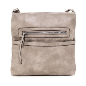 Dark beige shoulder bag