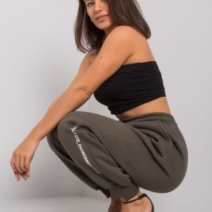 Dark khaki women's sweatpants Atlanta