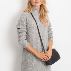 RUE PARIS Grey dress Thea