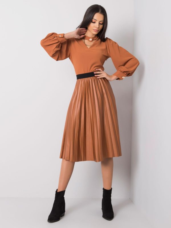 Brown skirt Rosalia SUBLEVEL