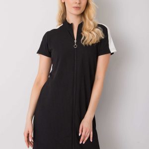 Black Casual Dress Seppa RUE PARIS