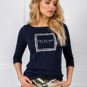 Navy blue blouse Paris