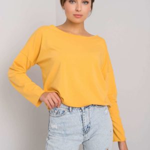 Yellow Leyah Long Sleeve Blouse