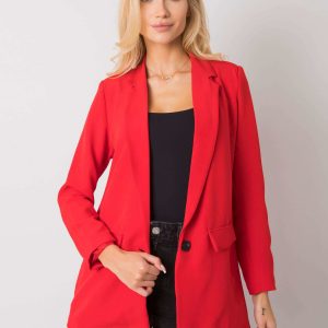 Red jacket for women Ophelie OCH BELLA