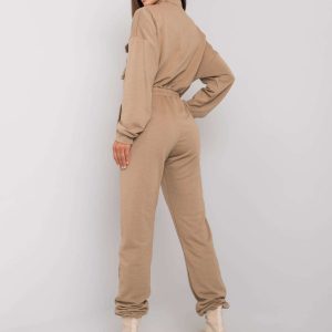 Raena dark beige sweatsuit