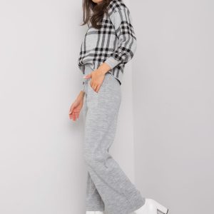 Grey knitted set Marthe