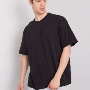 Black T-shirt for men's cotton Archer LIWALI