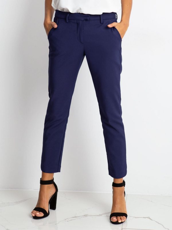 Navy Blue Classy Trousers