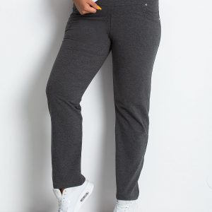 TOMMY LIFE Dark Grey Women's Sweatpants