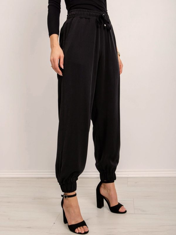 BSL Black Loose Trousers