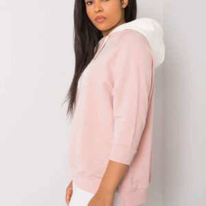 Dirty Pink Plus Size Hoodie Patrina