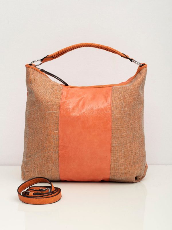 Women's salmon bag in eco leather