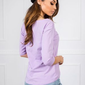 Jessie Light Purple Blouse