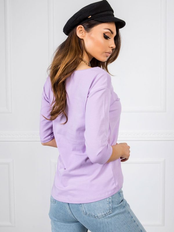 Jessie Light Purple Blouse