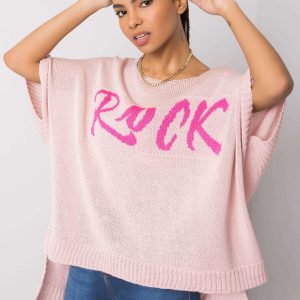 Thea Dirty Pink Oversize Sweater