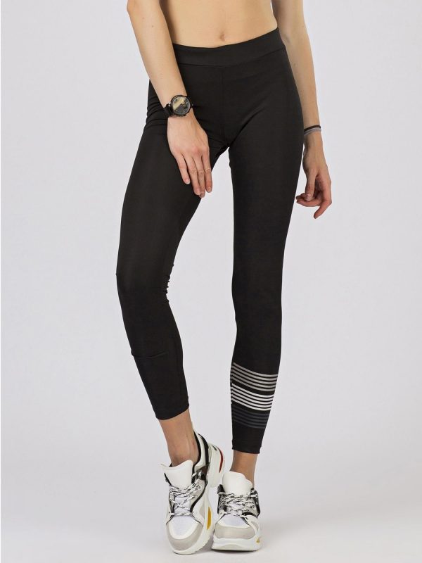 TOMMY LIFE Black Leggings