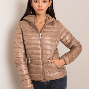 Beige double-sided jacket Sonja