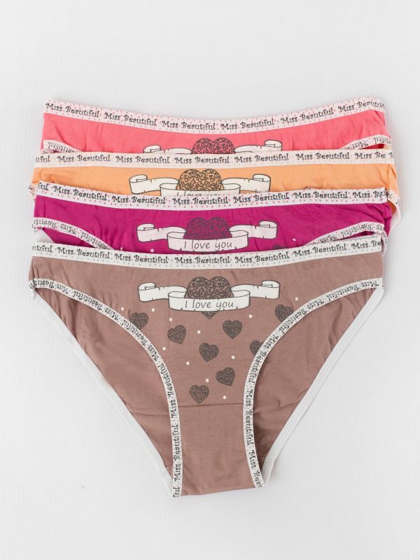 Colorful Briefs Printed 4-Pack