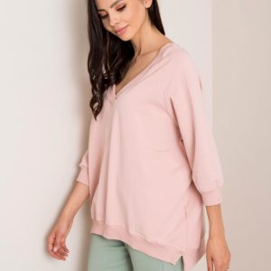 Sally RUE PARIS powder pink sweatshirt