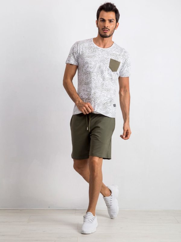 Khaki t-shirt for men Ready