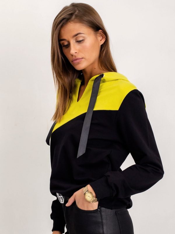 Lime black Rico sweatshirt