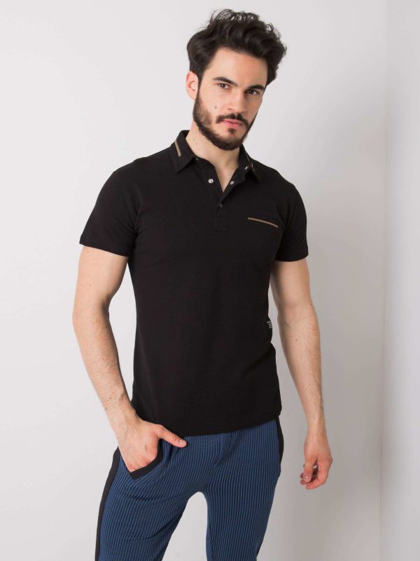 Men's Black Jett Polo Shirt