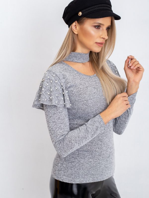 Grey Everly blouse