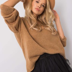 Camel oversized sweater Stella OCH BELLA