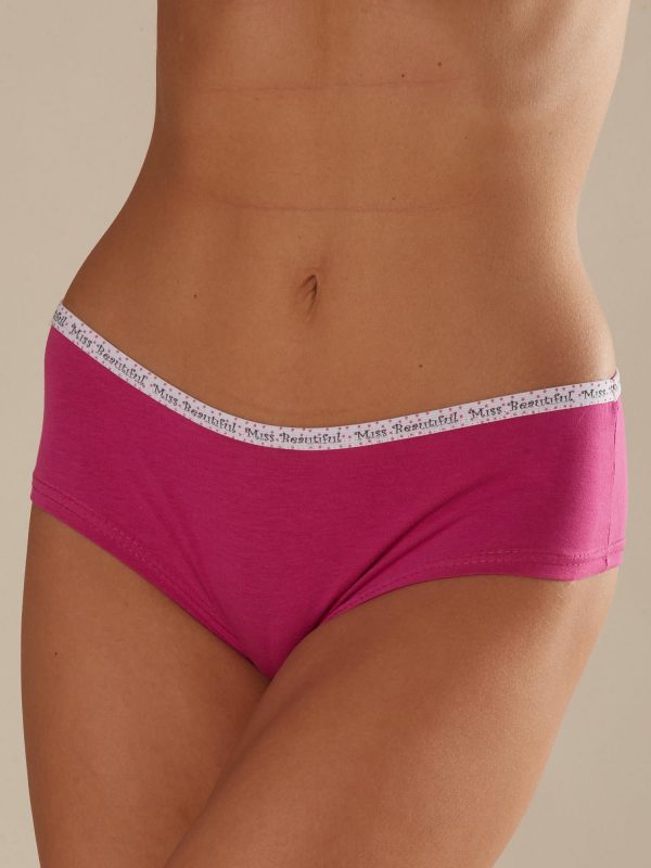 Fuchsia Cotton Panties