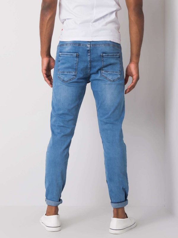 Men's light blue jeans regular fit Rylan