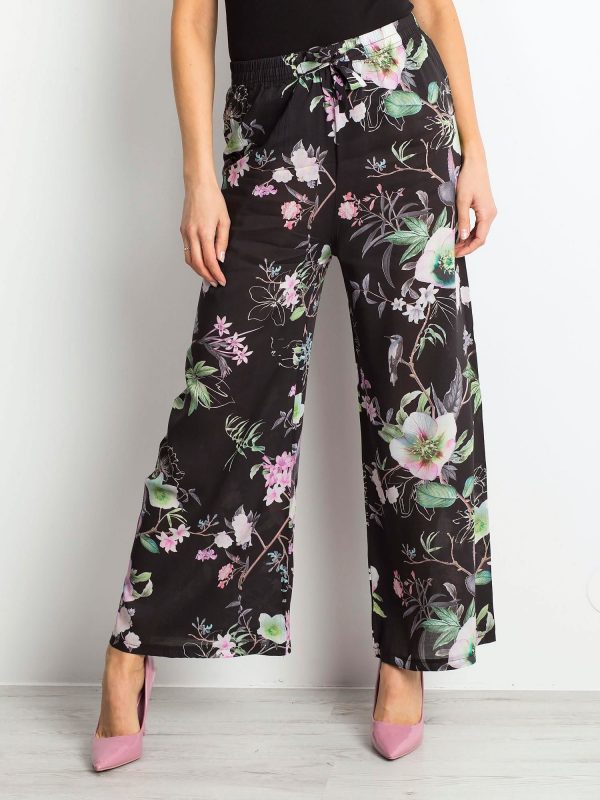 Black Border Trousers